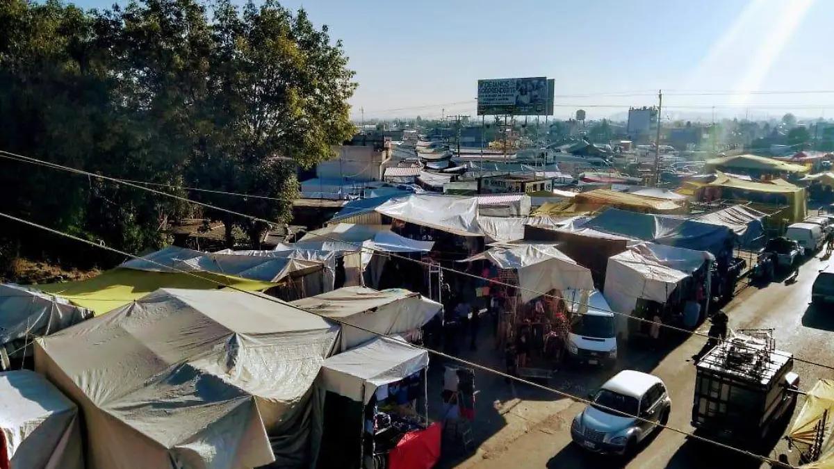 LA ORGANZIACION DE COMERCIANTES JOSEFA ORTIZ DE DOMINGUEZ SE PREPARA PARA LA REACTIVACION DEL TIANGUIS. 4